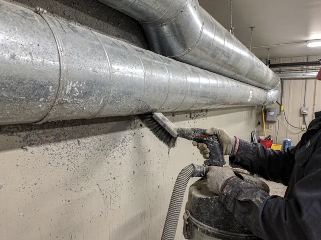 Industrial Dryer Vent Cleaning in Copley