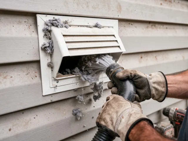Professional dryer vent cleaning by Copley Dryer Vent Cleaning in Copley