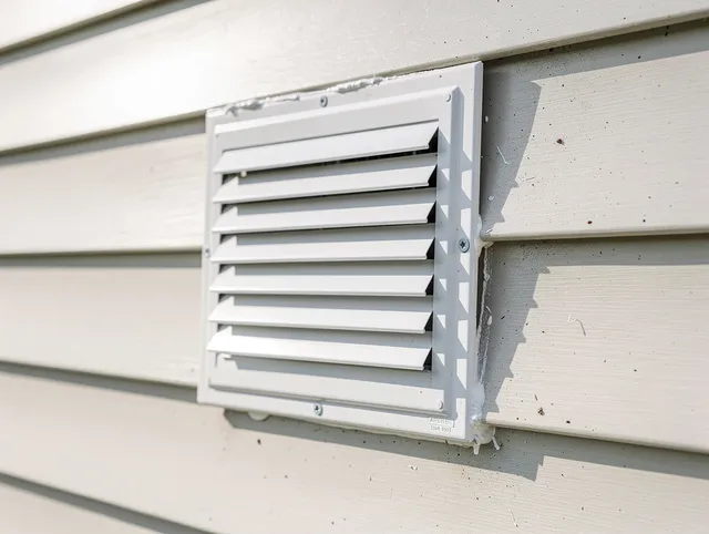Expert vent cover replacement by Copley Dryer Vent Cleaning in Copley