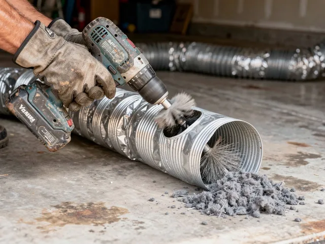 Professional duct cleaning by Copley Dryer Vent Cleaning in Copley