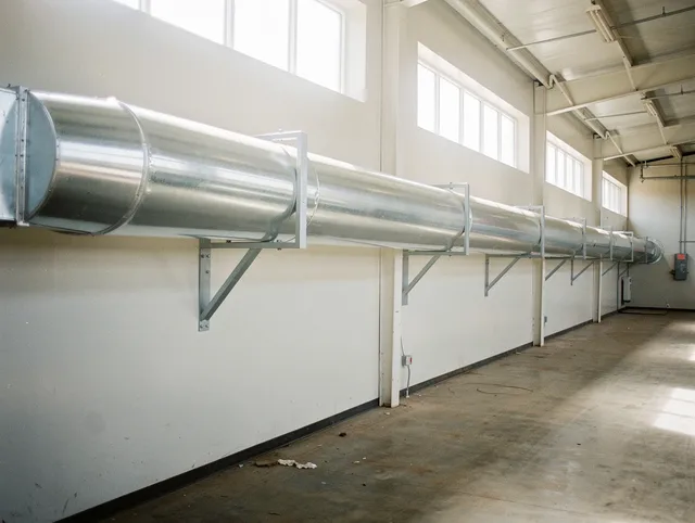 Copley Dryer Vent Cleaning team performing heavy-duty industrial dryer vent cleaning in Copley